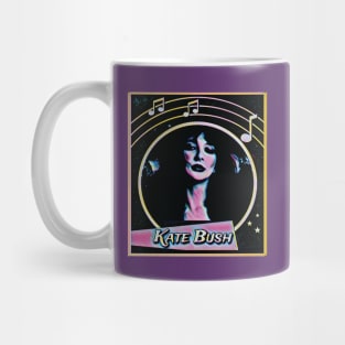 Kate Bush /// Retro Faded Style Fan Art Design Mug